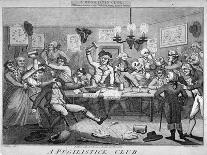 A Pugilistick Club..., 1789-John Barlow-Framed Giclee Print