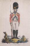 Member of the Battalion in the Bank Volunteers, Holding a Rifle with a Bayonet Attached, 1799-John Barlow-Giclee Print