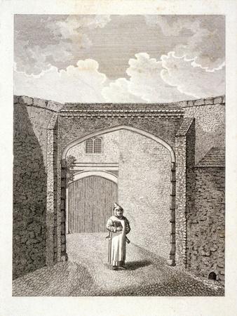 The Gateway at Charterhouse, Finsbury, London, C1800
