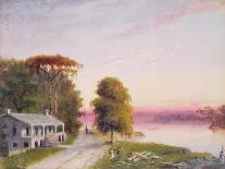 Mississippi River Plantation-John Barnard-Giclee Print