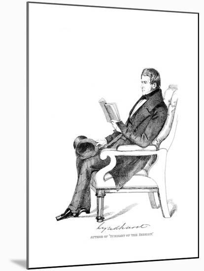 John Baron Lyndhurst-Daniel Maclise-Mounted Giclee Print