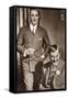 John Barrymore and Lionel Barrymore, American Actors, 1933-null-Framed Stretched Canvas