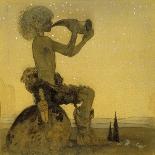 The Troll and the Boy-John Bauer-Giclee Print