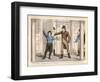 John Bellingham Shoots Spencer Perceval in the Lobby of the House of Commons-null-Framed Art Print