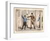 John Bellingham Shoots Spencer Perceval in the Lobby of the House of Commons-null-Framed Art Print