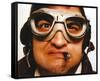 John Belushi wearing Goggles Close Up Portrait-Movie Star News-Framed Stretched Canvas
