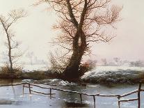 The River Tallock Near Loch Lomond-John Berney Ladbrooke-Stretched Canvas