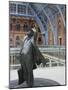 John Betjeman Statue, St. Pancras International Train Station, London, England, United Kingdom-Ethel Davies-Mounted Photographic Print