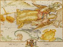 Uranographia, or the Celestial Atlas, circa 1800-John Bevis-Laminated Giclee Print
