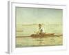 John Biglin in a Single Scull, 1873-Thomas Cowperthwait Eakins-Framed Giclee Print