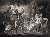 Macbeth and Banquo encounter the three witches on the heath, 1805-John Boydell-Giclee Print
