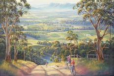 A Wet Evening - Katoomba-John Bradley-Giclee Print