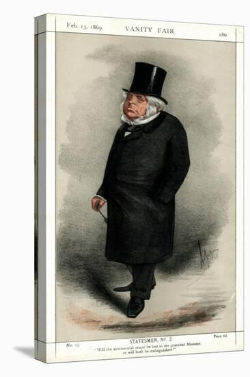 John Bright, British Radical and Liberal Politician, 1869-Carlo Pellegrini-Stretched Canvas