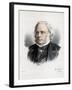 John Bright, British Radical and Liberal Statesman, C1890-Petter & Galpin Cassell-Framed Giclee Print