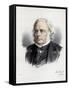 John Bright, British Radical and Liberal Statesman, C1890-Petter & Galpin Cassell-Framed Stretched Canvas