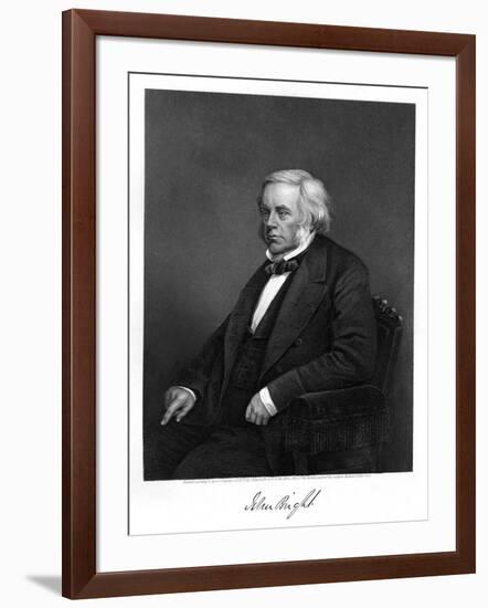 John Bright-Alonzo Chappel-Framed Art Print