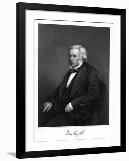 John Bright-Alonzo Chappel-Framed Art Print