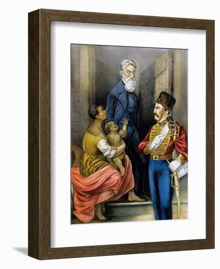 John Brown (1800-1859)-Currier & Ives-Framed Giclee Print