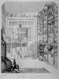 Interior View of Charles Roach Smith's Museum in Liverpool Street, City of London, 1850-John Brown-Framed Giclee Print