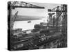 John Brown's Shipyard on the Clyde-null-Stretched Canvas