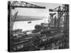 John Brown's Shipyard on the Clyde-null-Stretched Canvas