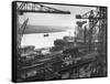 John Brown's Shipyard on the Clyde-null-Framed Stretched Canvas