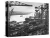 John Brown's Shipyard on the Clyde-null-Stretched Canvas