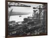 John Brown's Shipyard on the Clyde-null-Framed Photographic Print