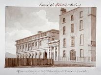 Premises Belonging to Builders Peto and Grissell in York Road, Lambeth, London, 1828-John Buckler-Giclee Print