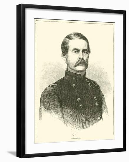 John Buford, July 1863-null-Framed Giclee Print