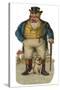 John Bull and His Bulldog-null-Stretched Canvas