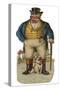 John Bull and His Bulldog-null-Stretched Canvas