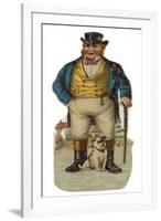 John Bull and His Bulldog-null-Framed Premium Giclee Print