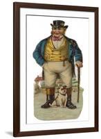 John Bull and His Bulldog-null-Framed Premium Giclee Print