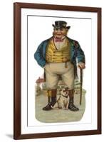 John Bull and His Bulldog-null-Framed Premium Giclee Print