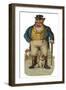 John Bull and His Bulldog-null-Framed Art Print