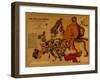 John Bull and His Friends. a Serio-Comic Map of Europe-Fred W. Rose-Framed Giclee Print