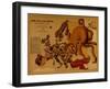 John Bull and His Friends. a Serio-Comic Map of Europe-Fred W. Rose-Framed Giclee Print