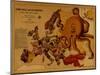 John Bull and His Friends. a Serio-Comic Map of Europe-Fred W. Rose-Mounted Giclee Print