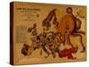 John Bull and His Friends. a Serio-Comic Map of Europe-Fred W. Rose-Stretched Canvas