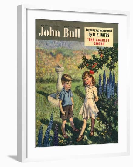 John Bull, Apples Trees Magazine, UK, 1950-null-Framed Giclee Print