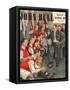 John Bull, Arsenal Football Team Changing Rooms Magazine, UK, 1947-null-Framed Stretched Canvas