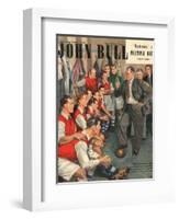 John Bull, Arsenal Football Team Changing Rooms Magazine, UK, 1947-null-Framed Giclee Print