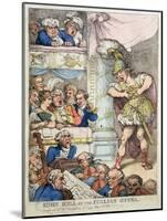 John Bull at the Italian Opera, 1811-Thomas Rowlandson-Mounted Giclee Print