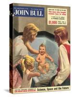 John Bull, Babies Baths Bathrooms Magazine, UK, 1950-null-Stretched Canvas