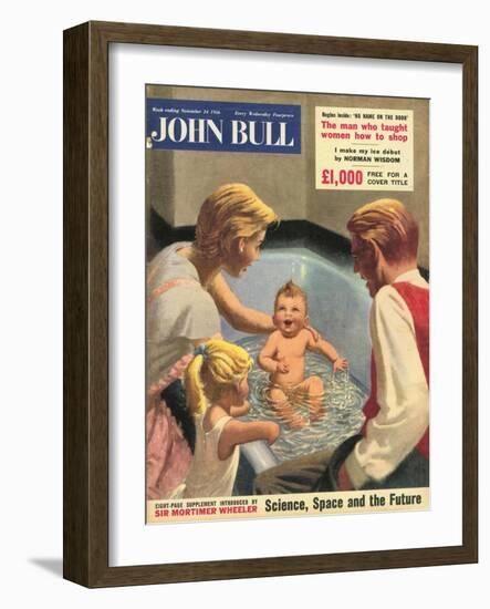 John Bull, Babies Baths Bathrooms Magazine, UK, 1950-null-Framed Giclee Print