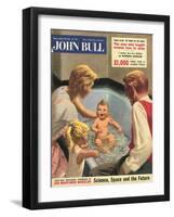 John Bull, Babies Baths Bathrooms Magazine, UK, 1950-null-Framed Giclee Print