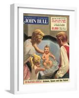 John Bull, Babies Baths Bathrooms Magazine, UK, 1950-null-Framed Giclee Print