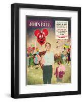 John Bull, Balloons Candy-Floss Magazine, UK, 1950-null-Framed Giclee Print