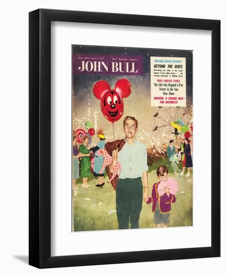 John Bull, Balloons Candy-Floss Magazine, UK, 1950-null-Framed Giclee Print
